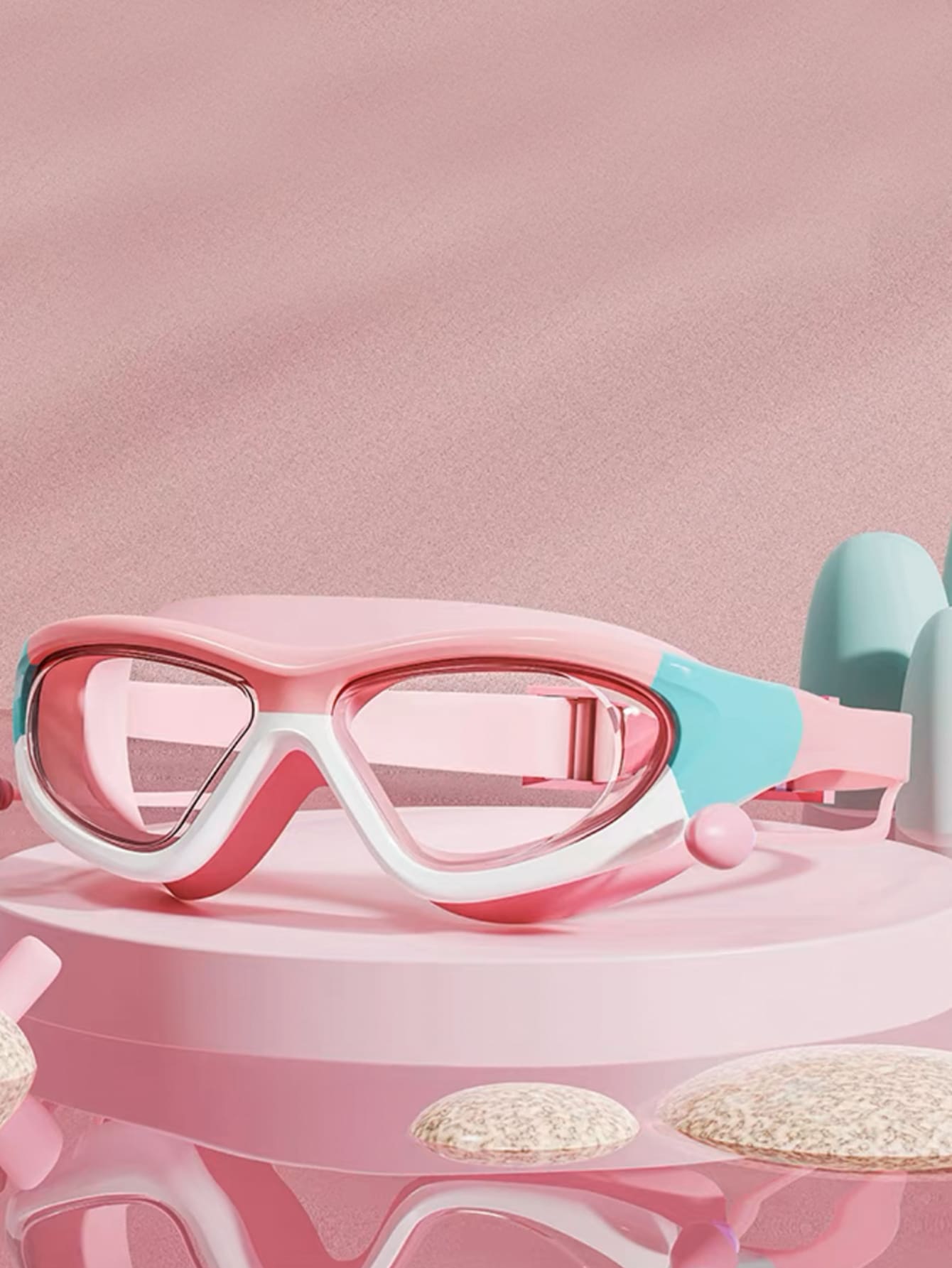 Swimming Goggles Anti Fog - Children's High-definition Waterproof And Anti Fog