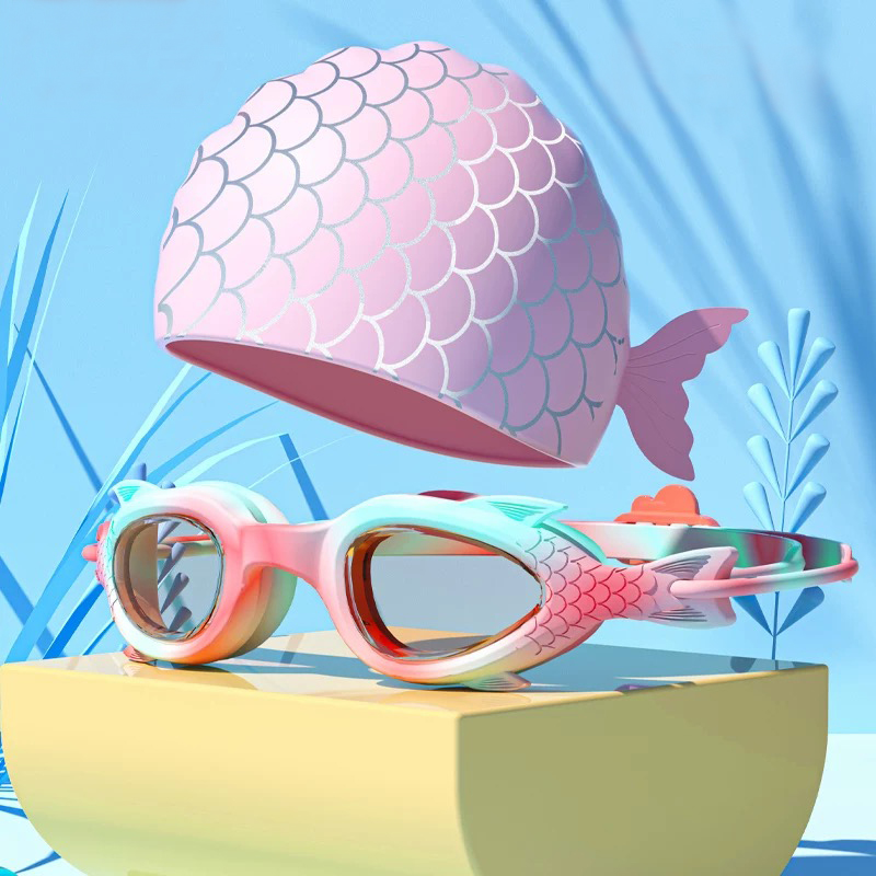 Swimming Goggles Anti Fog - Children's Swimming Goggles; Waterproof and Anti-Fog