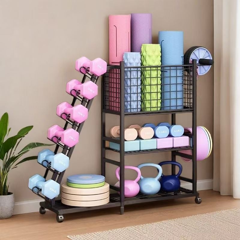 Portable Wheeled Household Sto - огляд і ціна Sports Equipment Organizer Rack