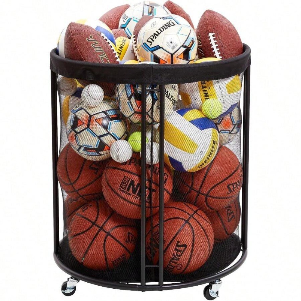 Heavy Duty Ball Storage Bin Ca - огляд і ціна Sports Equipment Organizer Rack