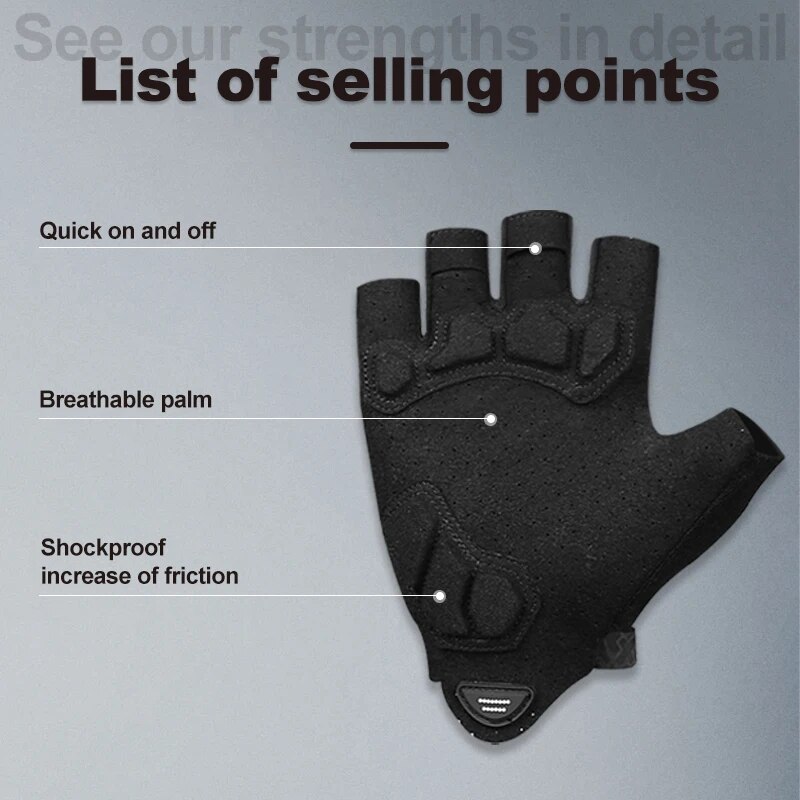 X-TIGER Cycling Gloves Half Fi - огляд і ціна X Sports Equipment