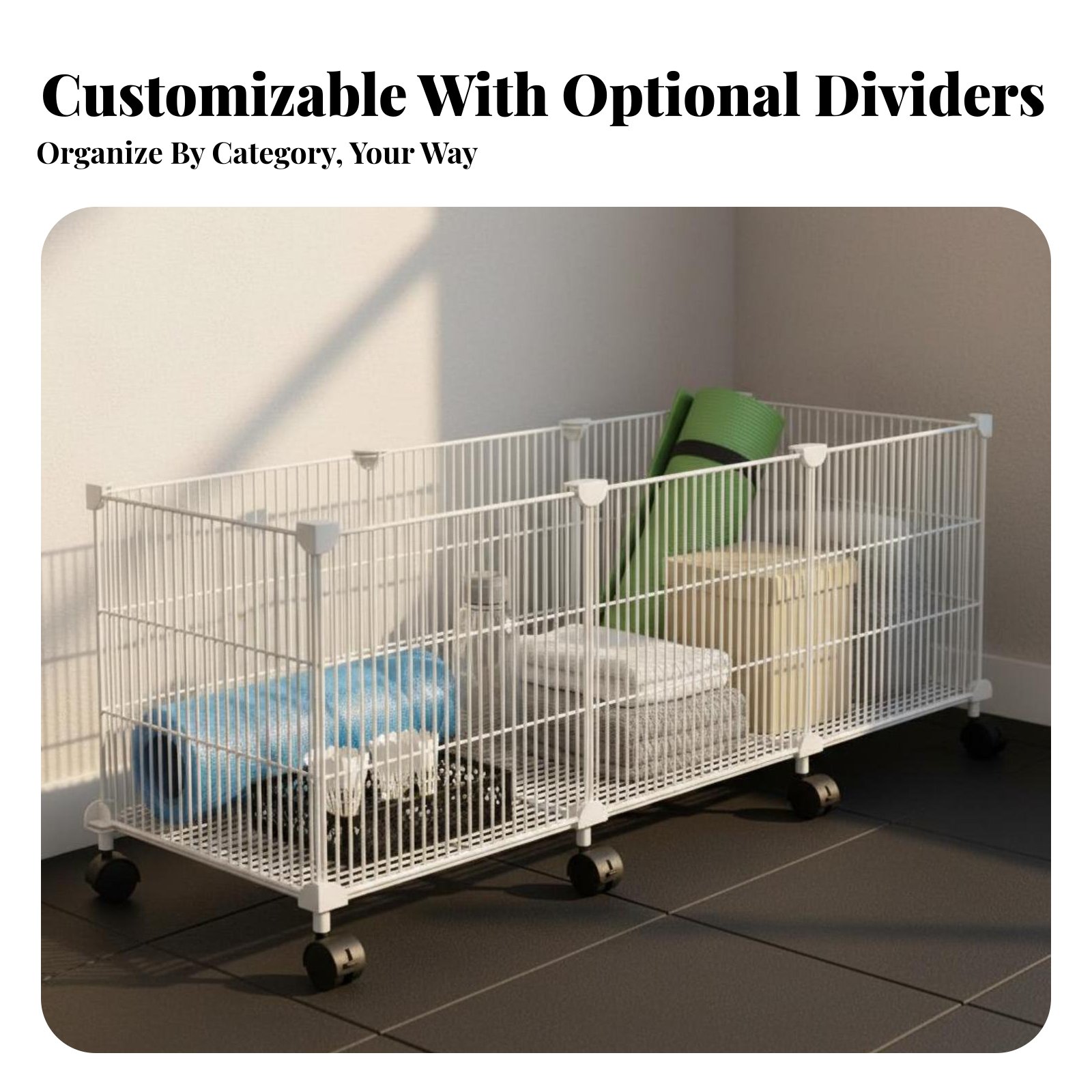 Sports Equipment Storage Cart  - огляд і ціна Sports Equipment Organizer Rack